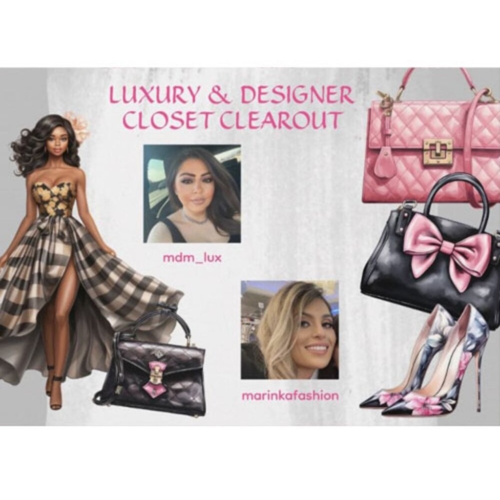 What’s Marinka up to? Closet Clear Out w/ Mdm_lux on Monday 12/8! Don’t miss it!